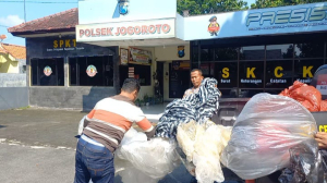 Polisi Amankan 6 Balon Udara di Jogoroto Jombang Saat Akan Diterbangkan