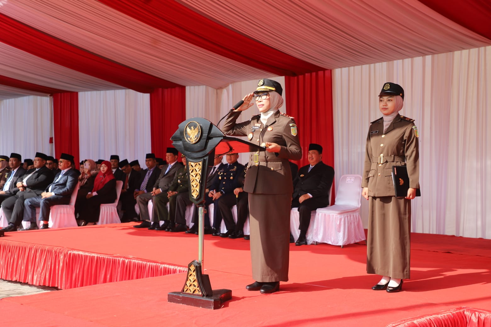 Peringati Hari Ibu hingga Bela Negara, Pemkab Jombang Gelar Upacara Gabungan Empat Pilar Nasional