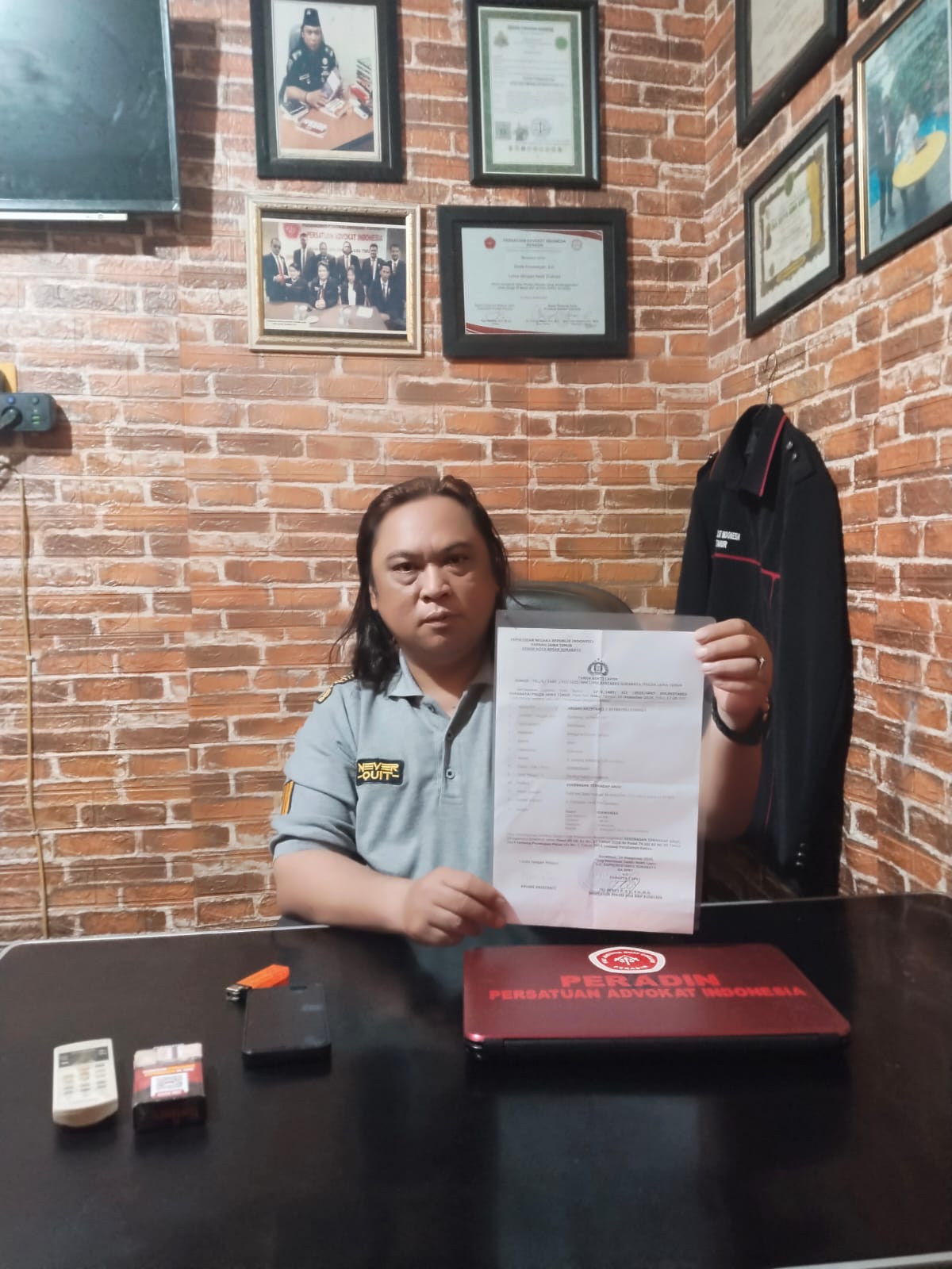 Warga Plampitan VIII Hermawan Di Laporkan Polisi Atas Dugaan Kekerasan Terhadap Anak