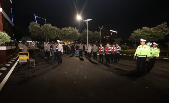 Operasi Lilin Semeru Polda Jatim Intensifkan Patroli Malam Jelang Nataru