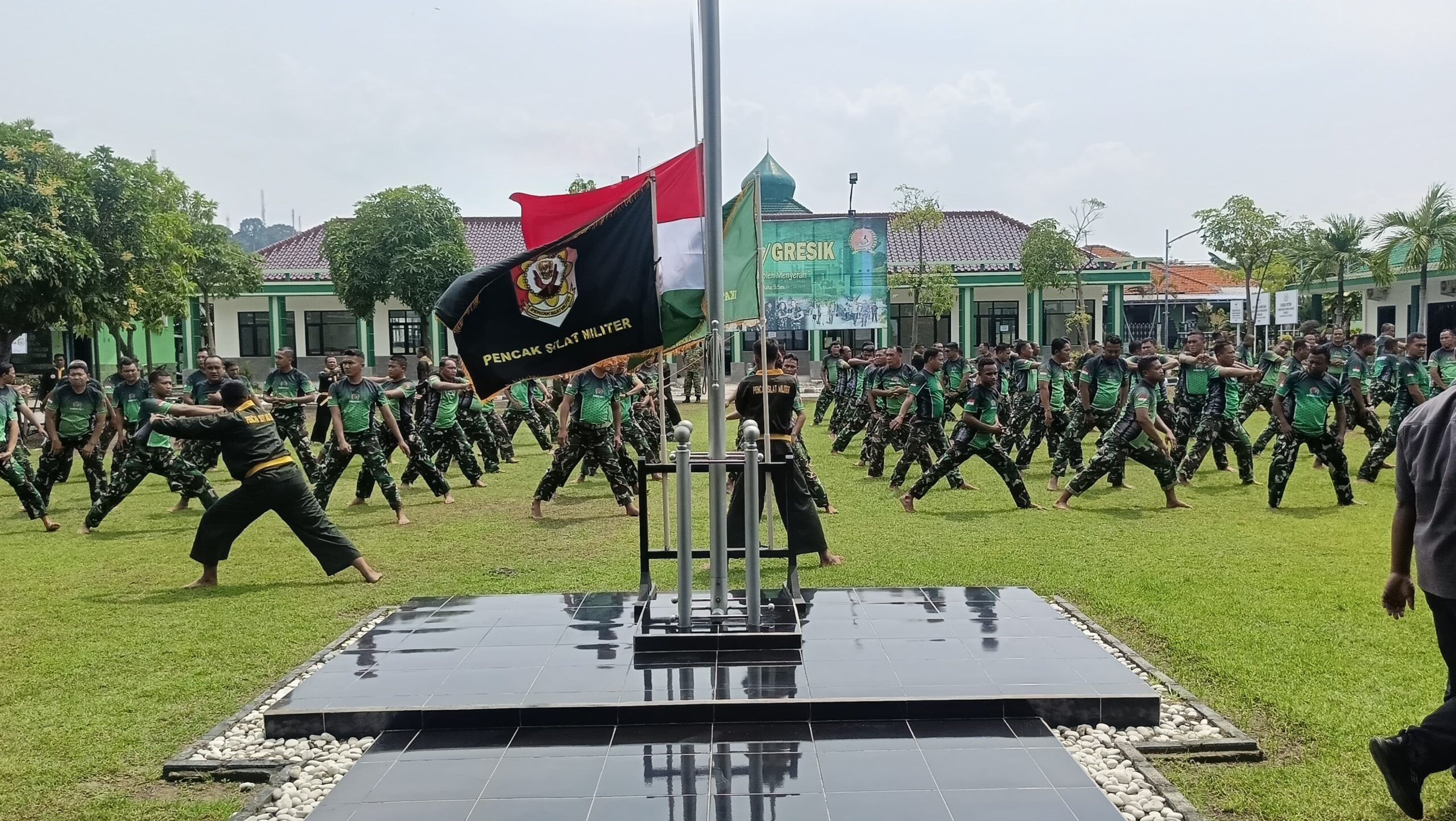 Asistensi PSM di Kodim 0817/Gresik, Siapkan Prajurit dan Jaring Atlet Potensial 