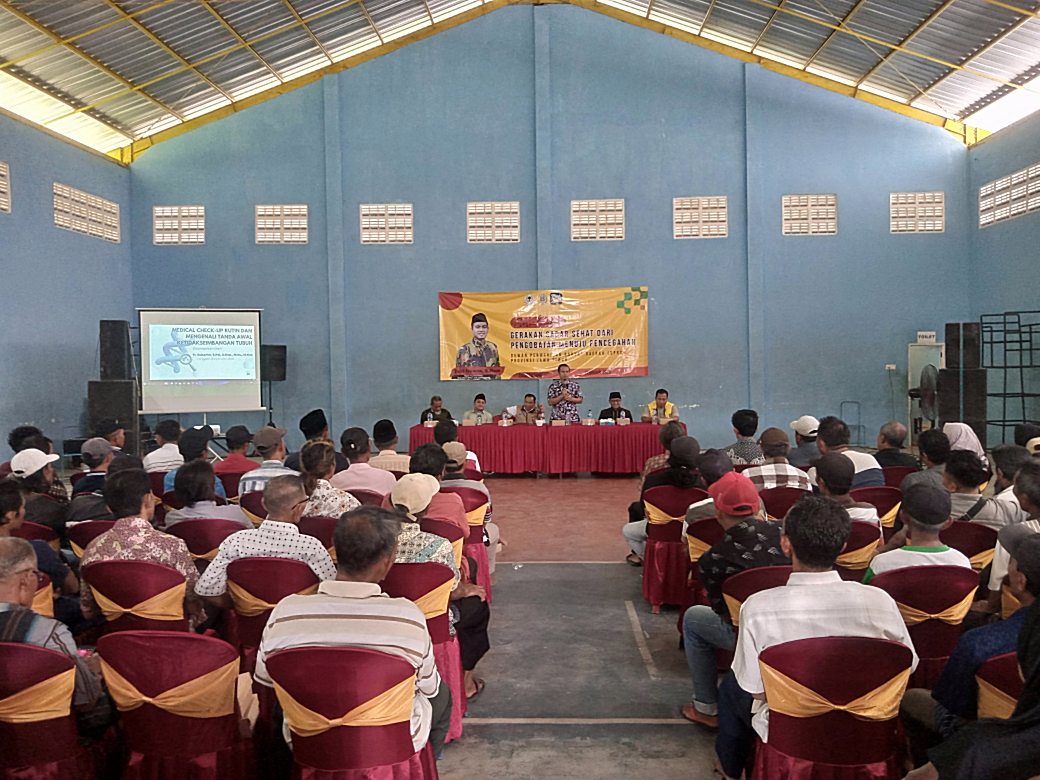 Jairi Irawan DPRD Provinsi Jatim Gelar Sosialisasi Pentingnya Hidup Sehat Dan Pencegahan Penyakit 