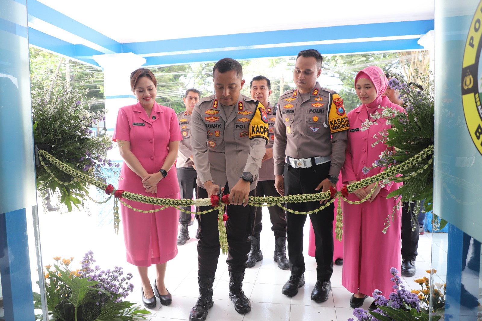 Peresmian Revitalisasi Gedung Unit Gakkum, Polres Kediri Tingkatkan Kualitas Pelayanan Lalu Lintas