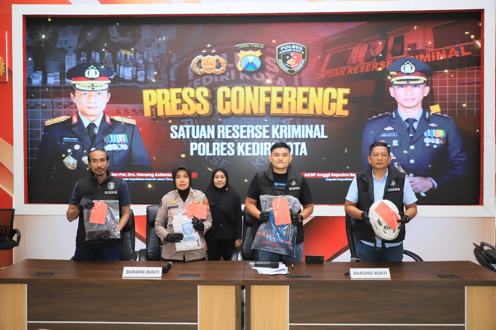 Unit Resmob Satreskrim Polres Kediri Kota Tangkap Pelaku Kekerasan Seksual Anak