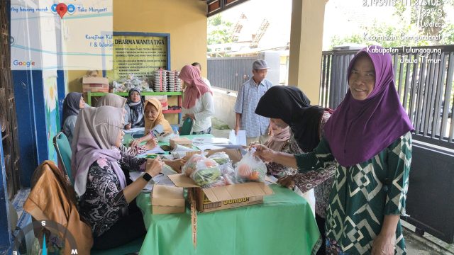 100 Lansia Desa Pojok Ikuti Cek Tensi, Timbang Berat Badan, dan Terima Obat di Posyandu