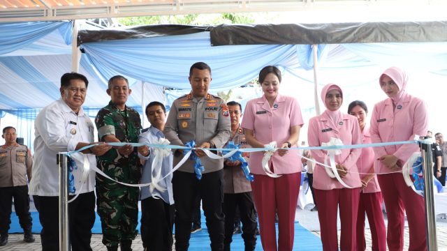 Kapolres Kediri Resmikan SPPG 3 Polres Kediri Cab. Kandat Perluas Layanan Gizi Masyarakat