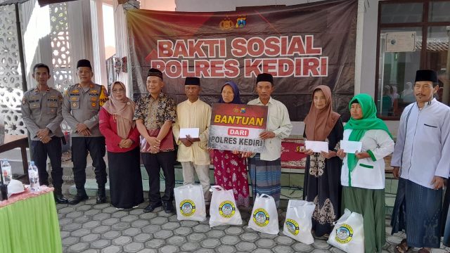 Bantuan Sumur Bor dari Polres Kediri Jangkau Warga Sidomulyo kecamatan puncu