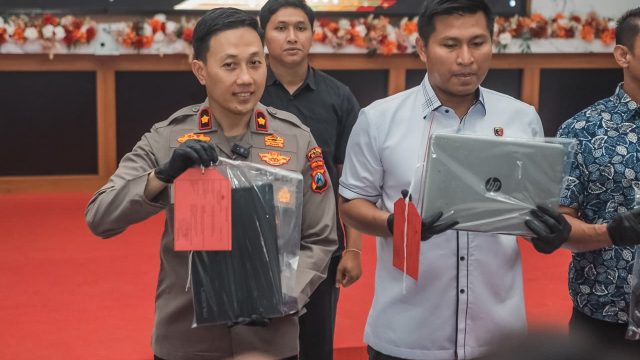 Polres Blitar Amankan Residivis Pembobol Tiga Gedung Sekolah