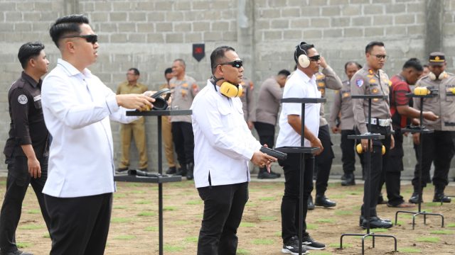 Diresmikan, Lapangan Tembak Tathya Dharaka Jadi Penunjang Latihan Anggota Polres Kediri