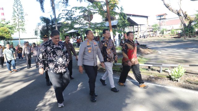 Kapolres Kediri Hadiri Tradisi Tebu Manten PG Ngadirejo, Dukung Kelancaran Musim Giling 2026