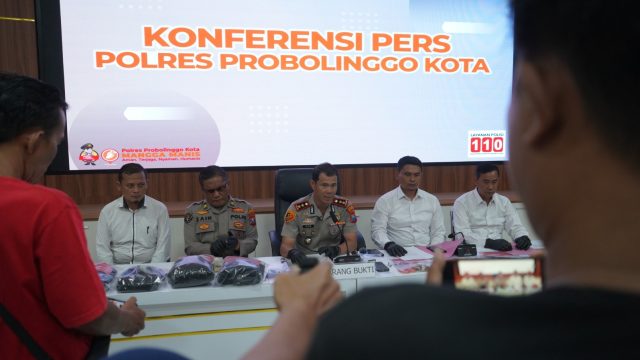 Polres Probolinggo Kota Amankan 5 orang Diduga Mafia BBM Subsidi