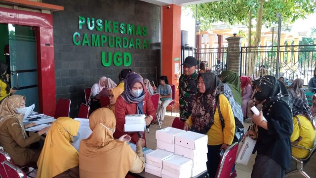 Tingkatkan Layanan Kesejahteraan Masyarakat, Puskesmas Campurdarat Gelar Safari Keluarga Berencana