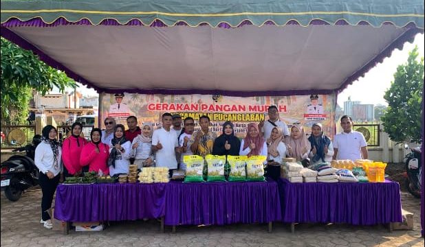 Jaga Stabilitas Harga, Gerakan Pangan Murah di Pucanglaban Diserbu Warga