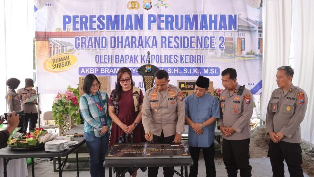 Polres Kediri Resmikan Grand Dharaka Residence 2, Perluas Akses Hunian Terjangkau