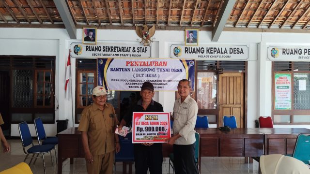 Pemerintah Desa Pucungkidul Salurkan BLT Dana Desa Tribulan III Tahun 2026 untuk 21 KPM