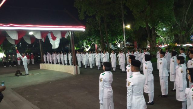 Plt. Bupati Tulungagung Kukuhkan Anggota Pasukan Paskibraka Tulungagung Tahun 2026, Jelang Upacara HUT RI Ke- 81