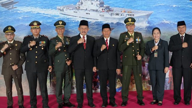 Plt. Bupati Tulungagung Hadiri HUT ke-81 TNI di Pendopo Kongas Arum Kusumaning Bongso