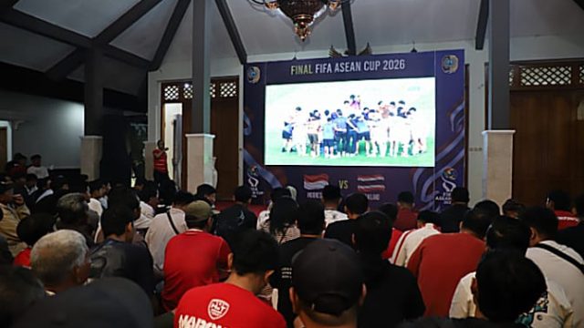 Kemenangan Dramatis Indonesia di Final FIFA ASEAN Cup 2026, Plt. Bupati Tulungagung Nobar Bersama Ratusan Warga