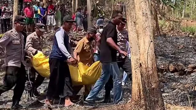 Lansia di Tulungagung Meninggal Dunia Usai Terbakar Saat Bakar Daun Jati Kering
