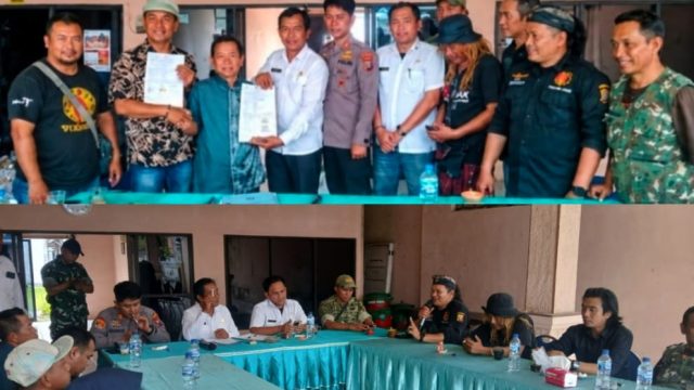Gejolak Konflik Tanah Kaplingan Di Pranti Akhirnya Selesai Dengan Kondusif, Meski Sempat Diwarnai Ketegangan