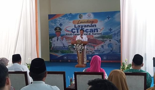 Plt Bupati Tulungagung Ahmad Baharudin Resmikan Layanan CT Scan RSUD dr. Karneni Campurdarat untuk Perkuat Mutu Kesehatan
